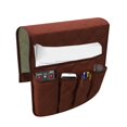 thumbnail image 5 of OUSITAID 1 Pcs Sofa Armrest Organizer Bag Couch Chair TV Remote Control Magazine Waterproof Storage Bag Coffee, 5 of 5