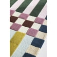 thumbnail image 4 of Modern Geometric Block Pattern Area Rug – Multicolor, Soft Textured Woven Design (9x12 Feet), 4 of 5