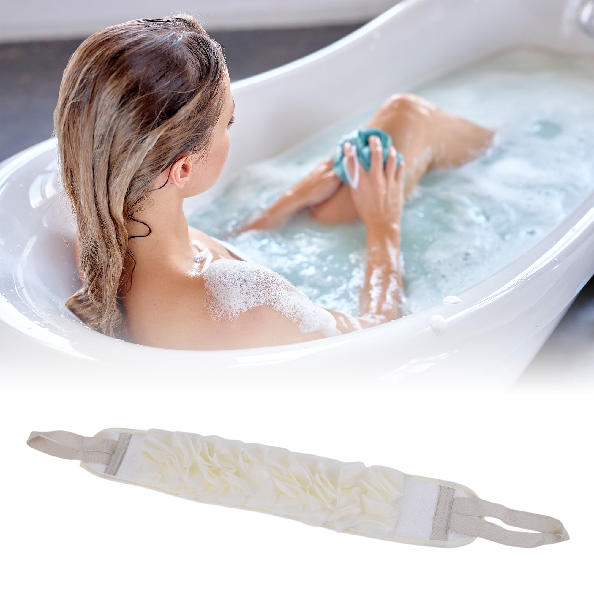 Unique Bargains Loofah Body Scrub Towel Exfoliating Towel Dinosaur