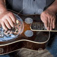 thumbnail image 3 of Stainless Steel Guitar Slide Electric Acoustic Accessory Concave Design Hawaiian Style 1Set, 3 of 5