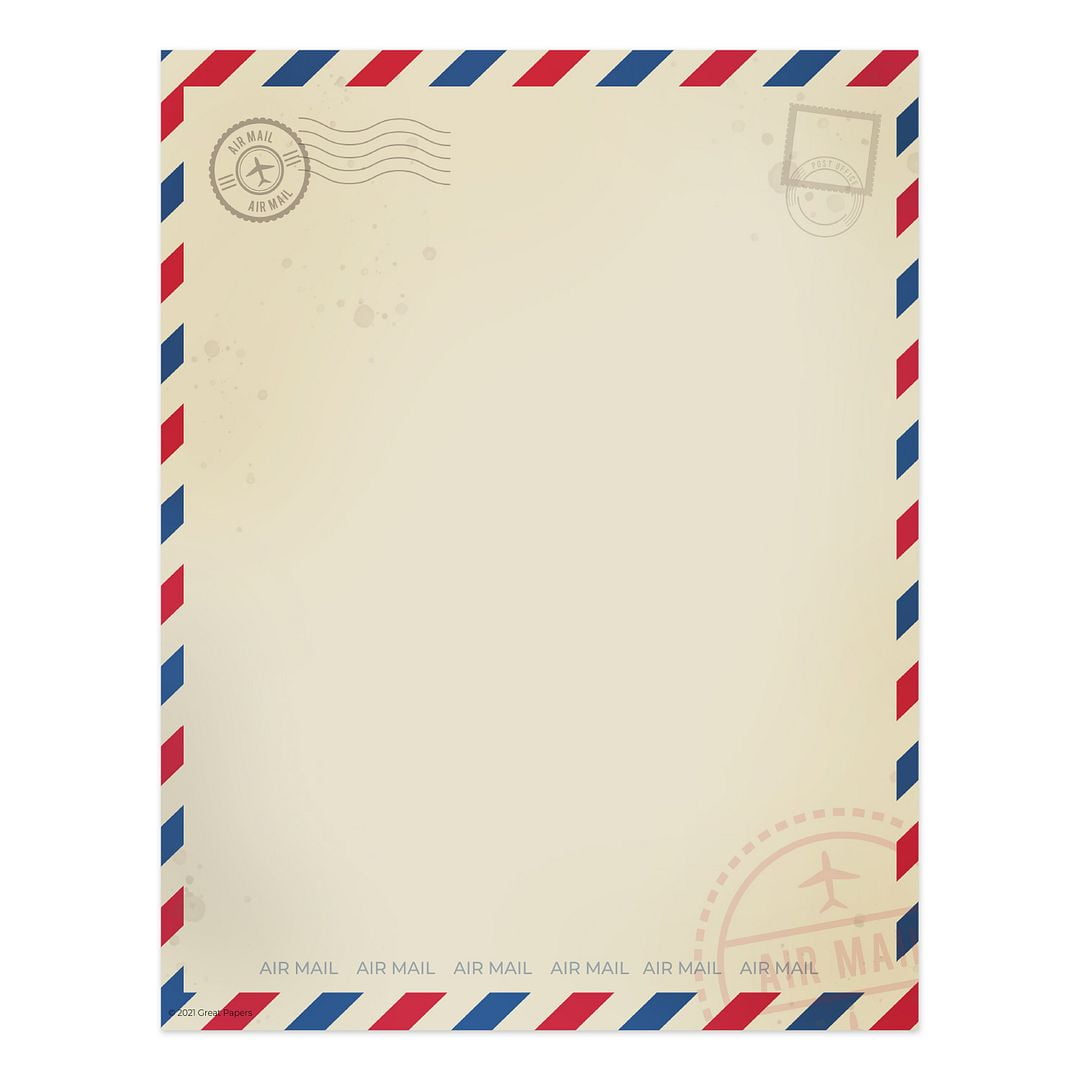 Vintage Letterhead Stationary - Delightful Things - Snap Click Supply Co.
