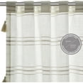 Better Homes & Gardens PolyCotton Light Filtering Stripe Tassels