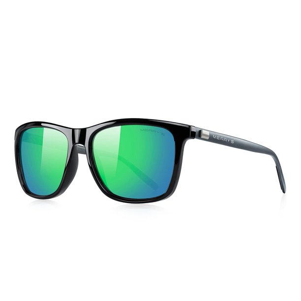 Gafas de sol MERRY'S Polarized Aluminium para hombres/mujeres - Verde