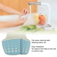 thumbnail image 4 of 4 Uds soporte de esponja para fregadero PP 2 capas correa ajustable jabonera escurridor para baño de cocina buen drenaje ANGGREK  Otros, 4 of 8