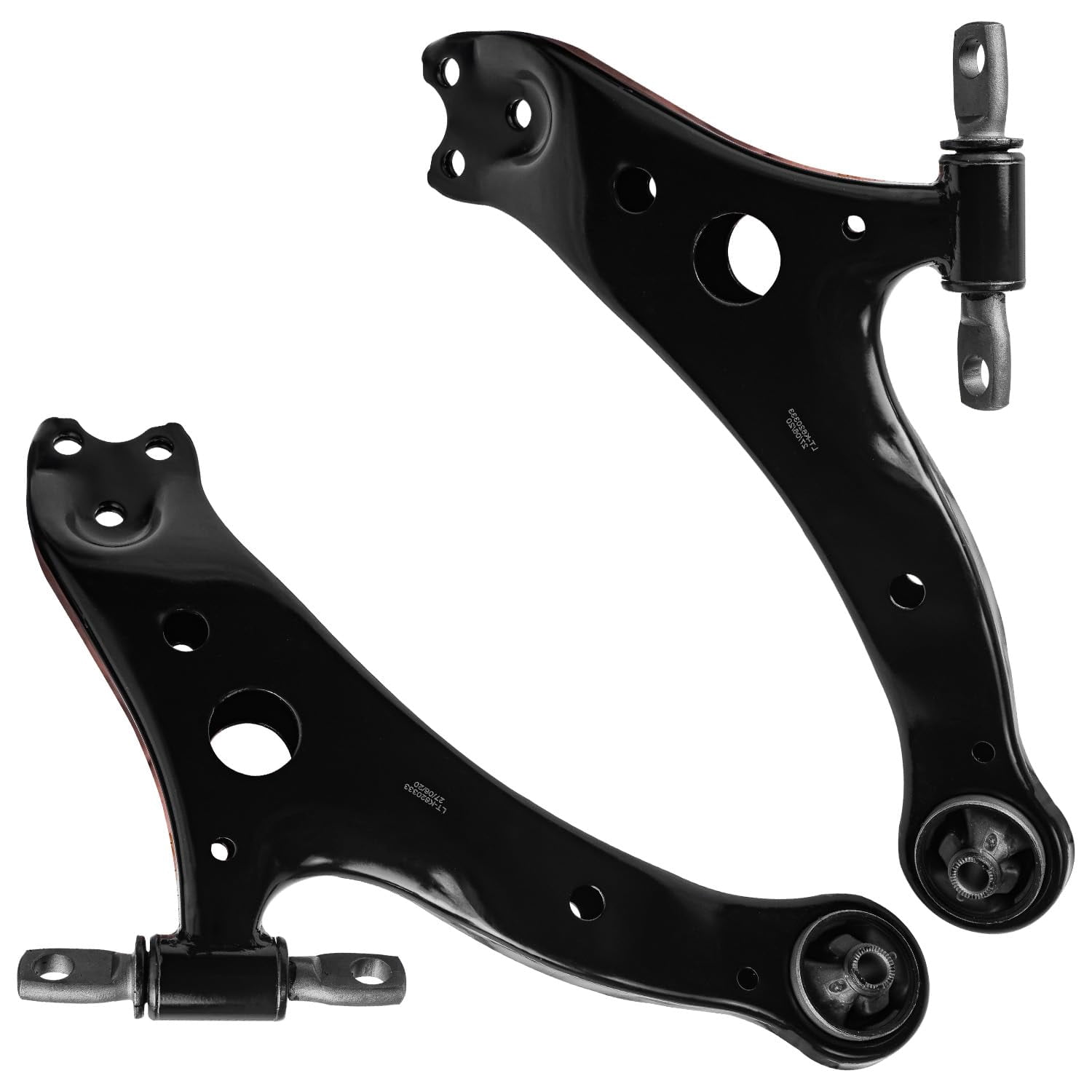 Detroit Axle - Front End 14pc Suspension Kit for 2007-2011 Toyota Camry, 2 Lower Control Arms 2 Ball Joints Inner Outer 4 Tie Rods 2 Boots Front & Rear 4 Sway Bars Replacement USA Built
