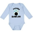 thumbnail image 3 of Inktastic Future Bowling Childs Bowling Boys or Girls Long Sleeve Baby Bodysuit, 3 of 5