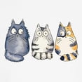 thumbnail image 3 of CafePress - Three 3 Cats Maternity T Shirt - Cotton Maternity T-shirt, Cute & Funny Pregnancy Tee, 3 of 4