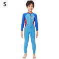 thumbnail image 2 of Niños con traje de baño de una pieza traje de baño niños juego de snorkeling niño dddler regalos navegando neopreno juventud calma traje de baño para la navegación natación s Inevent OD003313-01, 2 of 7