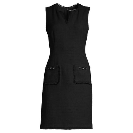 - Tweed Shift Dress