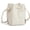 Xf015white*, variant on Women Drawstring Bucket Tote Crossbody Bag, Soft Leather Woven Bucket Shoulder Handbags