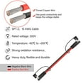 thumbnail image 2 of Mookeerf Cable De Extensión Sae 10 Awg – 25 Pies Sae A Sae Cable De Desconexión Rápida Cable De Extensión De Cargador De Batería Resistente Con Adaptador Inverso De Polaridad Sae Para Panel Solar Trol, 2 of 5