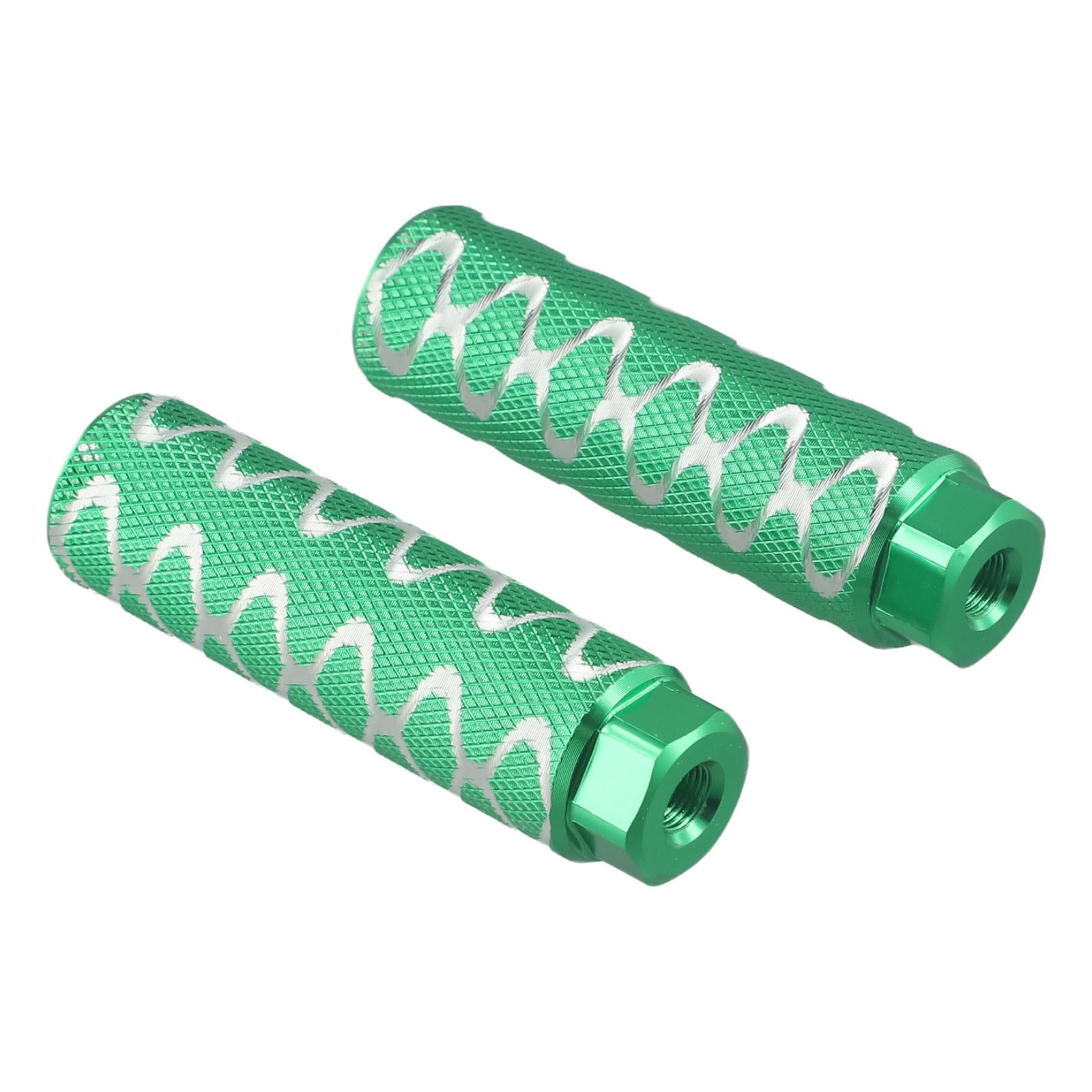 X AUTOHAUX Paire de repose-pieds pour essieux de vélo 100 x 28 mm
