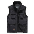 thumbnail image 3 of Birdeem Mens Work Clothes Jacket Solid Color Stand Collar Multiple Pockets Outdoor Sports Photography Leisure Coat, 3 of 8