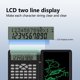 thumbnail image 4 of Calculadora electrónica Pisexur para hombres, calculadora científica con pantalla LCD de 12 dígitos y doble línea, calculadora multifuncional para oficina, aprendizaje, escritura a mano en casa, elec, 4 of 7