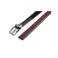 thumbnail image 3 of Harbor Bay by DXL Big and Tall Men's 35MM Reversible Stretch Belt, Black/Brown, 58/60, 3 of 4