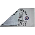thumbnail image 2 of USN US U.S. United States Navy Mascot White 3x5 3'x5' Polyester Flag Banner, 2 of 4