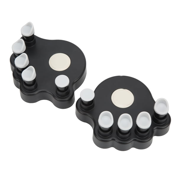 Ejercitador 2PCS Piano Dedo Ejercitador Silicona Mano Agarre Entrenador Ergonómico Fortalecedor De Tensión