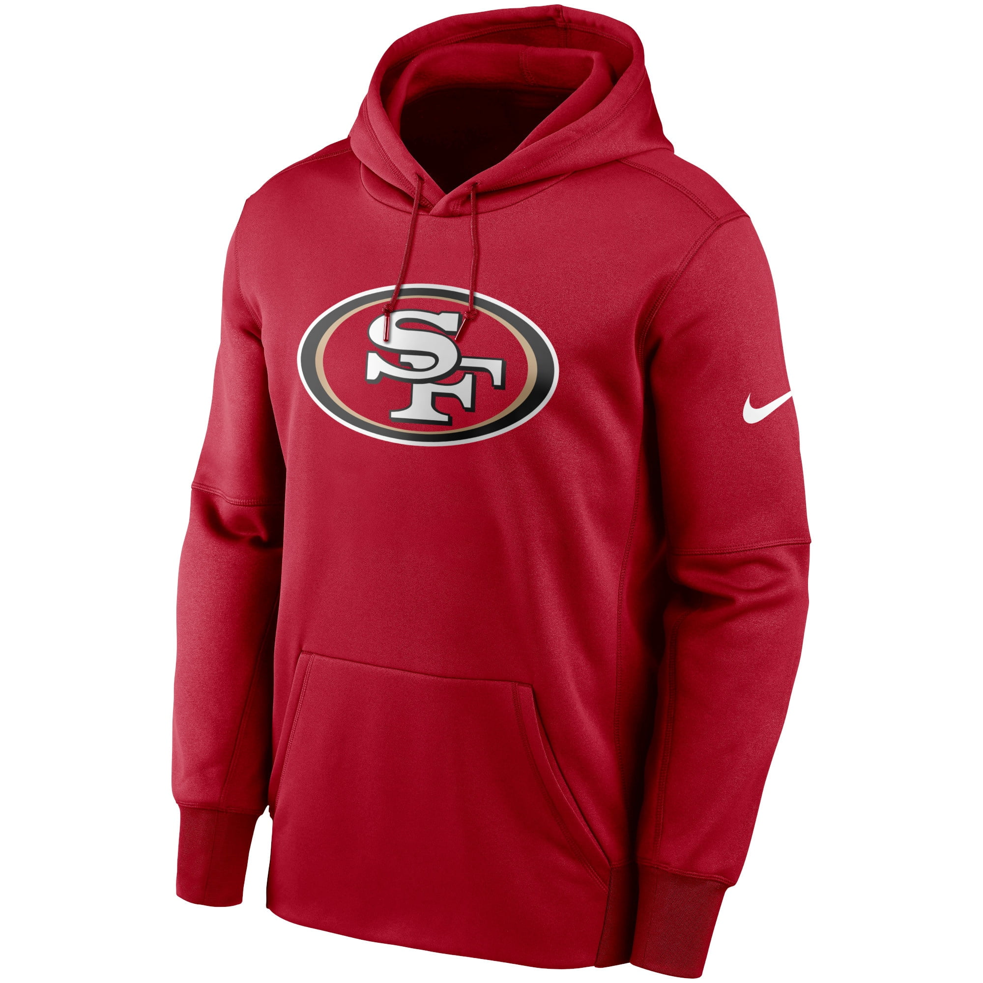 San Francisco 49ers Nike Fan Gear Primary Logo Therma Performance Pullover Hoodie Scarlet Walmart Com Walmart Com