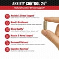 thumbnail image 3 of Anxiety Control 24® Stress Relief Supplement with GABA, L-Theanine & Ashwagandha for Calm Mood & Relaxation, 90 Capsules, 3 of 8