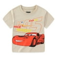 thumbnail image 2 of Disney Cars Lightning McQueen Short Sleeve T-Shirt and Pants Set (Boys), 2 Piece Set, Sizes 3T-7, 2 of 8