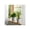 White, variant on Decorative Flower Planter with Bubble Trim and Saucer Plate - Stylish Home Decor Plant Pots for Indoor and Outdoor Styling - Perfect Plant Pots Accent for Plant Stand Indoor - Set of 2, 7", 6", Green