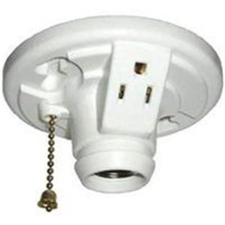 3In Pull Cord Grounded Outlet LH-13P