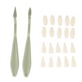 thumbnail image 1 of Uadme, 2 Uds., Limpiaparabrisas con Esponja para Bocetos, Mango De Plástico, Bolígrafo De Cuchillo De Boceto Reemplazable Elástico Lavable con 20 Cabezales para Estudiantes De Arte, 1 of 14