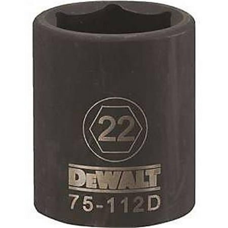 

Stanley Tools DWMT75112OSP Impact 0.5 Drive 6 Point Socket 22 mm