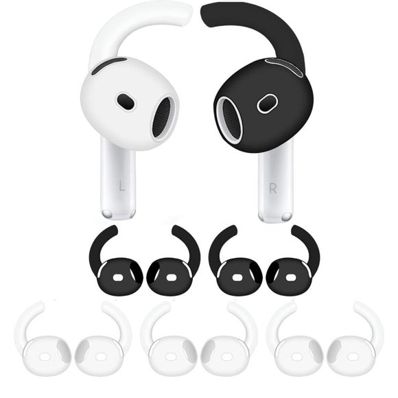 AirFit Secure Ear Hooks for AirPods 4 - Ultra Thin Silicone Tips