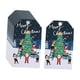 thumbnail image 5 of 100 etiquetas de papel , etiquetas colgantes con orificios, etiquetas navideñas, etiquetas para envolver regalos, suministros para Estilo D, 5 of 9