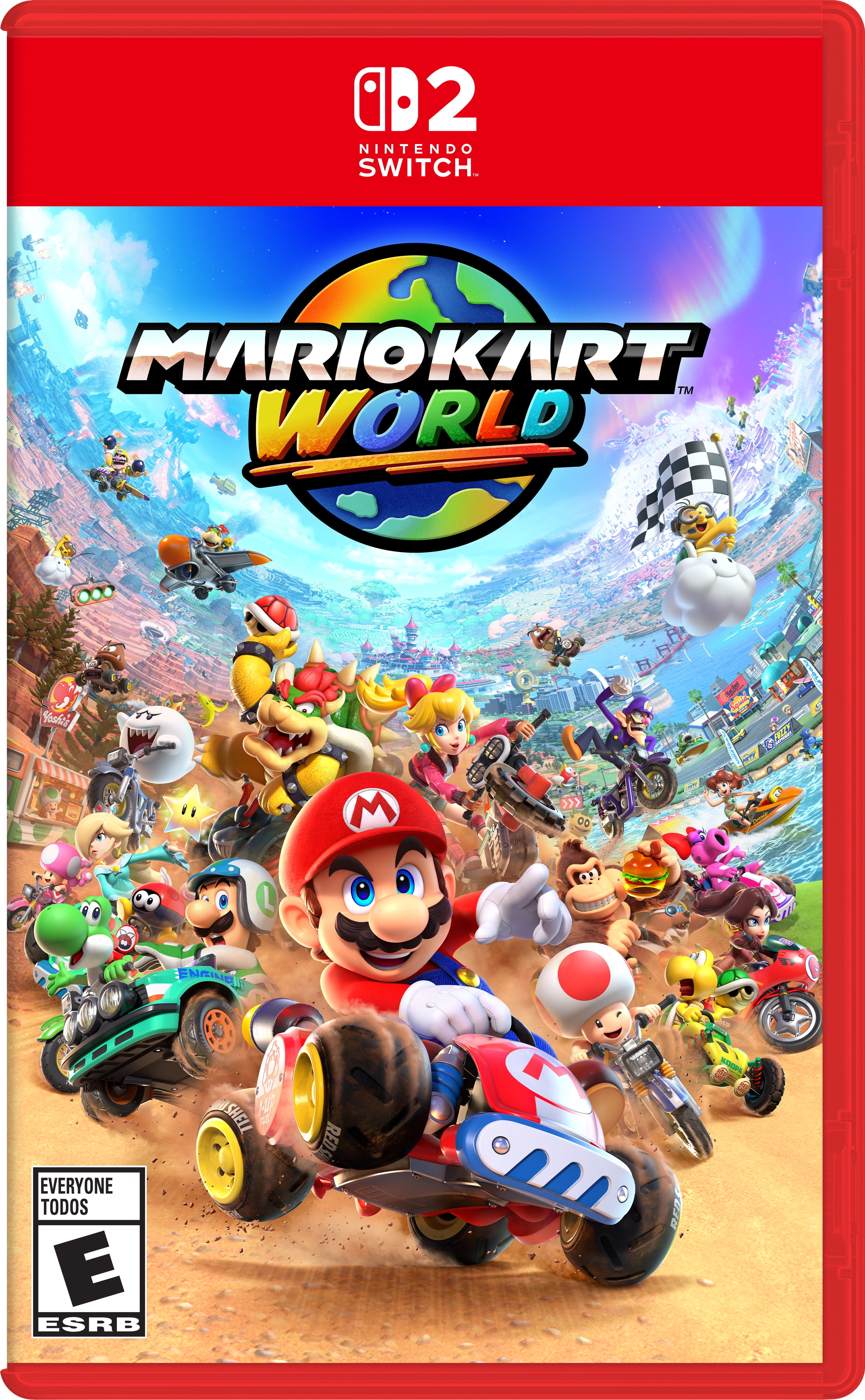 Nintendo, Mario Kart World, Nintendo Switch 2, Multicolor