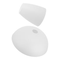 OUNONA 2pcs Lamp Shades Replacement Plastic Bowl White Lamp Shades for Floor Lamps Upright Replacement Bulb Light Cover for LED Floor Lamp Table Lamp White