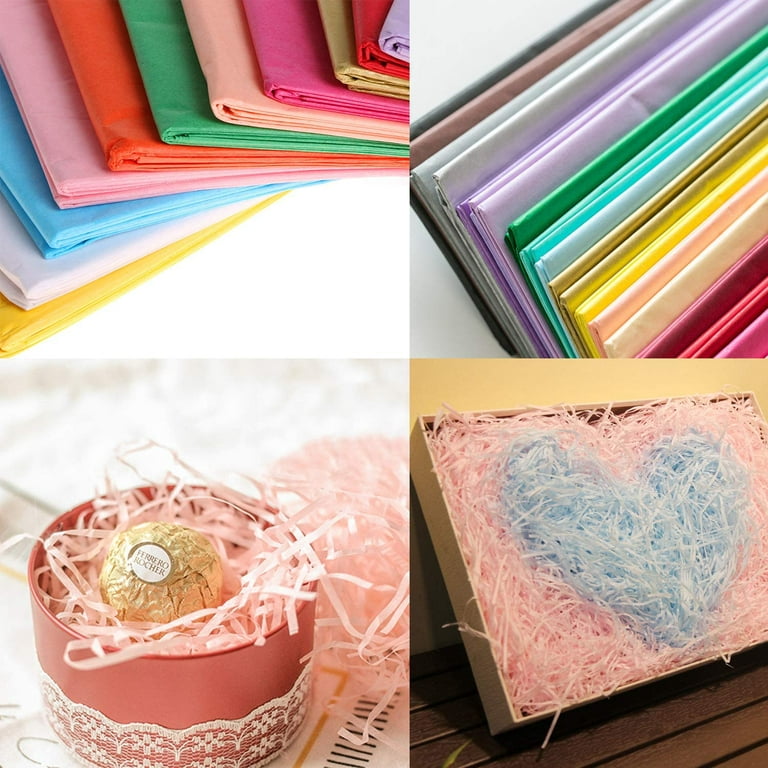 120 Sheets Colored Tissue Paper Bulk Wrapping Craft Paper 20 x 26 for Art Gift Tissue Decoration (24 Colors)