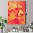 thumbnail image 4 of Cheetah Canvas Print，Modern Wall Art for Living Room Bedroom Office Hotel Restaurant, 4 of 8