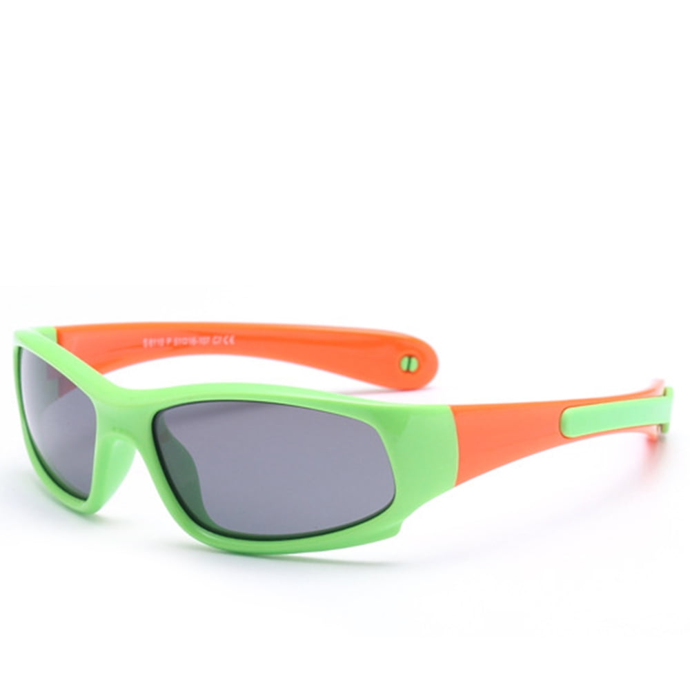 SeeBand Kids Polarized Sunglasses TPEE Rubber Flexible Frame for Age 3-10 