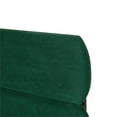 thumbnail image 4 of HomeFare Lit à Lattes Simple One Box en Tissu Vert Émeraude, 4 of 9