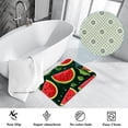 thumbnail image 3 of Watermelon Polyester Floor Carpet Door Carpet Non-Slip Machine Washable Floor Rug, 3 of 6