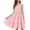 Light Pink, variant on Arshiner Girls Summer Dress Bow-Tie Straps Sleeveless Flowy Ruffle Trim Boho Beach Casual Sundress