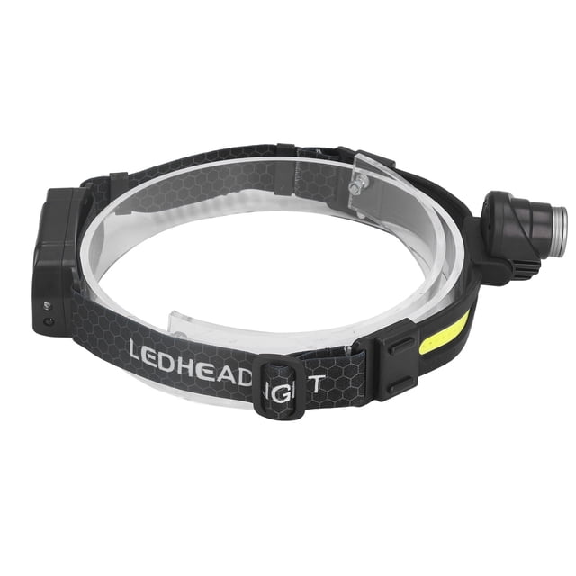 LED Induction Headlamp, XPG COB Handsfree Headlamp Flashlight Adjustable Angle For Hiking