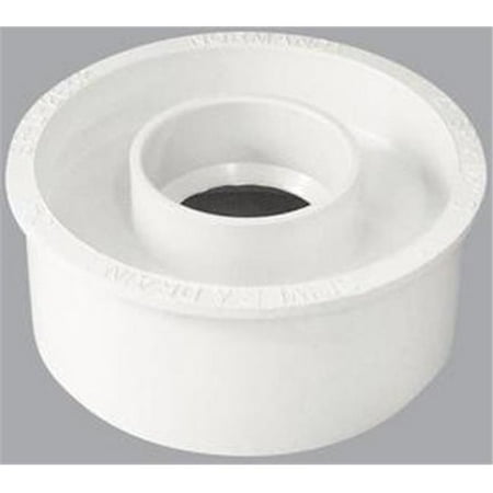 - GENOVA Adapter Bushing, PVC, 4 in. x 1-1/2 in. 40241