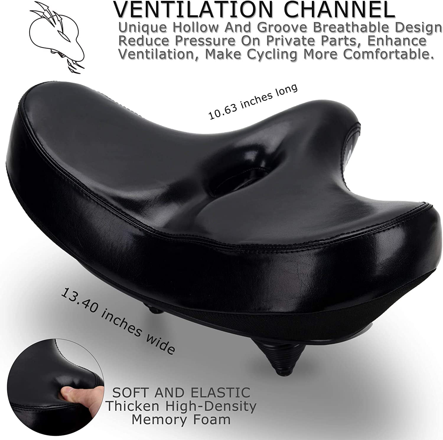 Daway oversized comfort bike seat hotsell