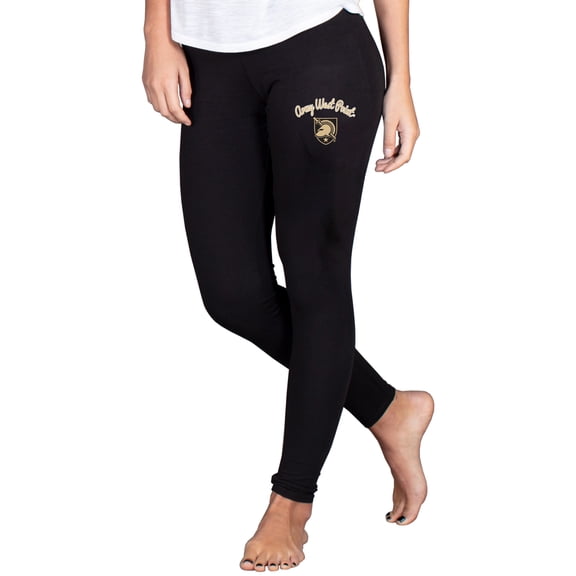 Women's Concepts Sport Black Army Black Knights Fraction Essential Leggings