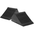 thumbnail image 1 of Generic 2pcs Portable Rubber Wheel Chocks Non-Slip Wheel Wedges Cars Trucks, 1 of 6