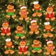 thumbnail image 5 of Colgantes de madera con forma de hombre de jengibre para Navidad, adorno para árbol de Navidad 2024, adornos navideños para el hogar, regalo de Año Nuevo para niños, 5 of 5