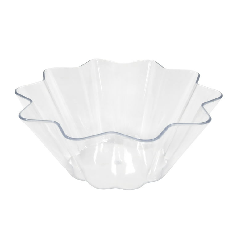 EWEIGEER 10 Ounce Candy Dish With Lid,Clear Square Lead-free Glass