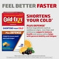 thumbnail image 3 of Cold-EEZE Plus Defense Lozenges, Natural Citrus with Elderberry, 25 Count, 3 of 8