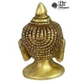 thumbnail image 4 of The KD Store Buddha Head 1.97 inch 0.22 lbs Brass Idol/Statue, 4 of 4