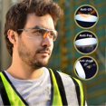 thumbnail image 2 of Gafas de seguridad, paquete de 12 gafas de seguridad con lentes transparentes, protección antivaho para ciclismo en laboratorio de jardín brillar Electrónica, 2 of 5