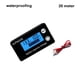 thumbnail image 3 of Voltímetro digital Yuarrent pantalla de detección de energía de batería 12V-84V azul impermeable, 3 of 6