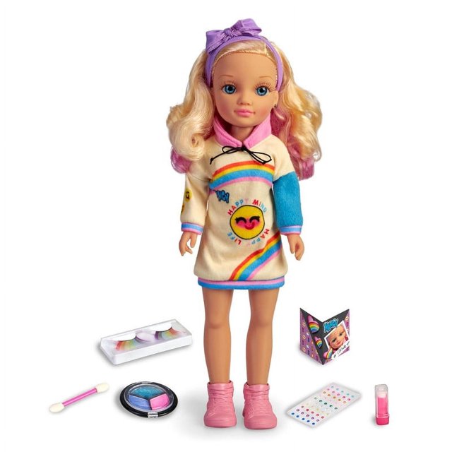 Muñeca Nancy Famosa Maquillaje Arcoiris